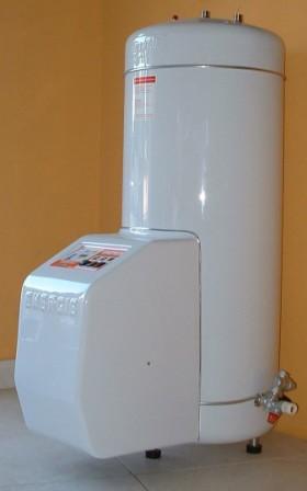 Equipo de producción de agua caliente sanitaria termodinámico de 300 l.